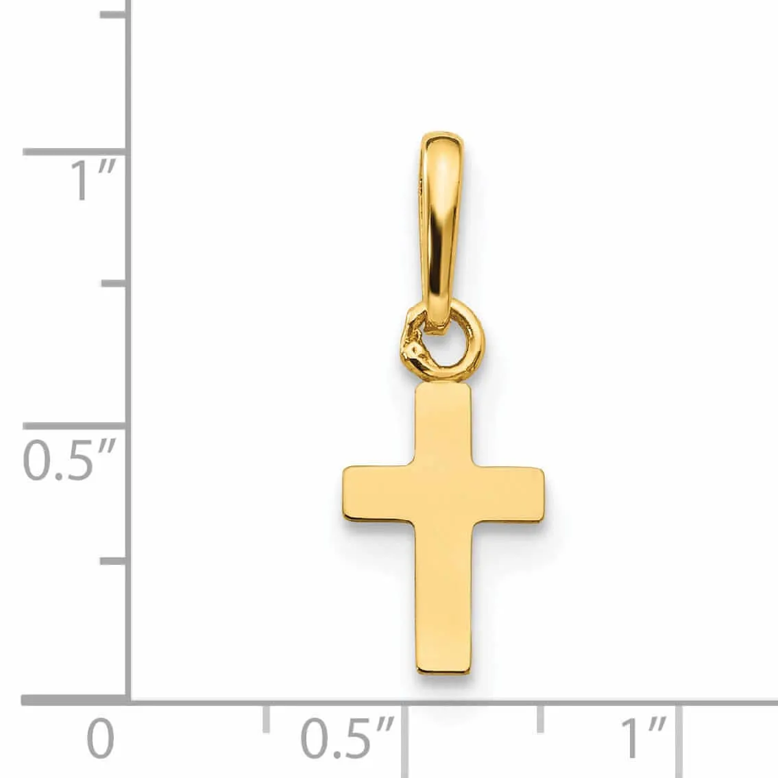 14k Madi K Childrens Cross Pendant