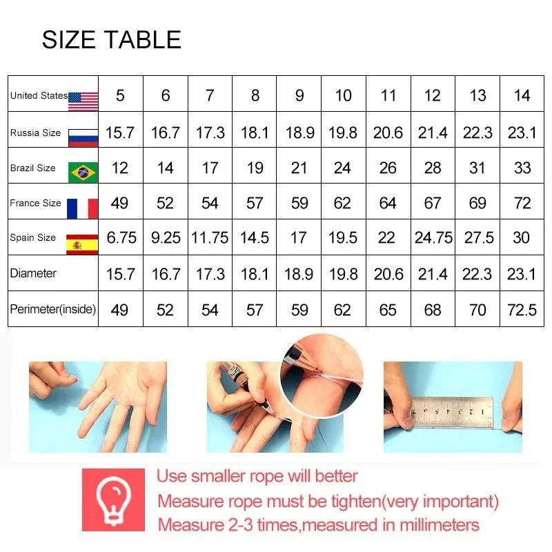 316L Stainless Steel Tree of Life Rings For Women Clover Rings Pattern Finger Rings For Girls