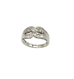 80 Point Total Weight Diamond Split Channel Ring