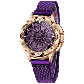 8103C | Quartz Women Watch | Mesh Band