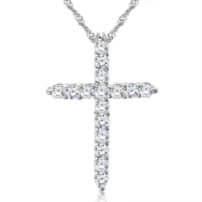 925 Sterling Silver Cross Necklace