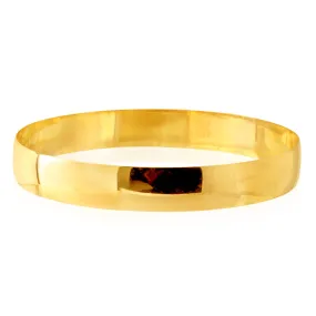 9mm Basic Bangle in 9ct Yellow Gold