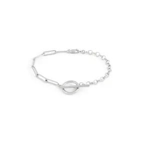 Alana Maria Harlow Bracelet, Silver