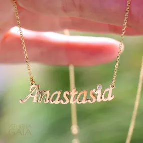 Al'Oro Personalized Name Necklace