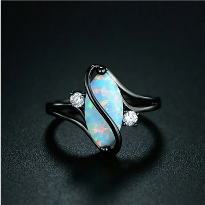 Black Gold Women Ring