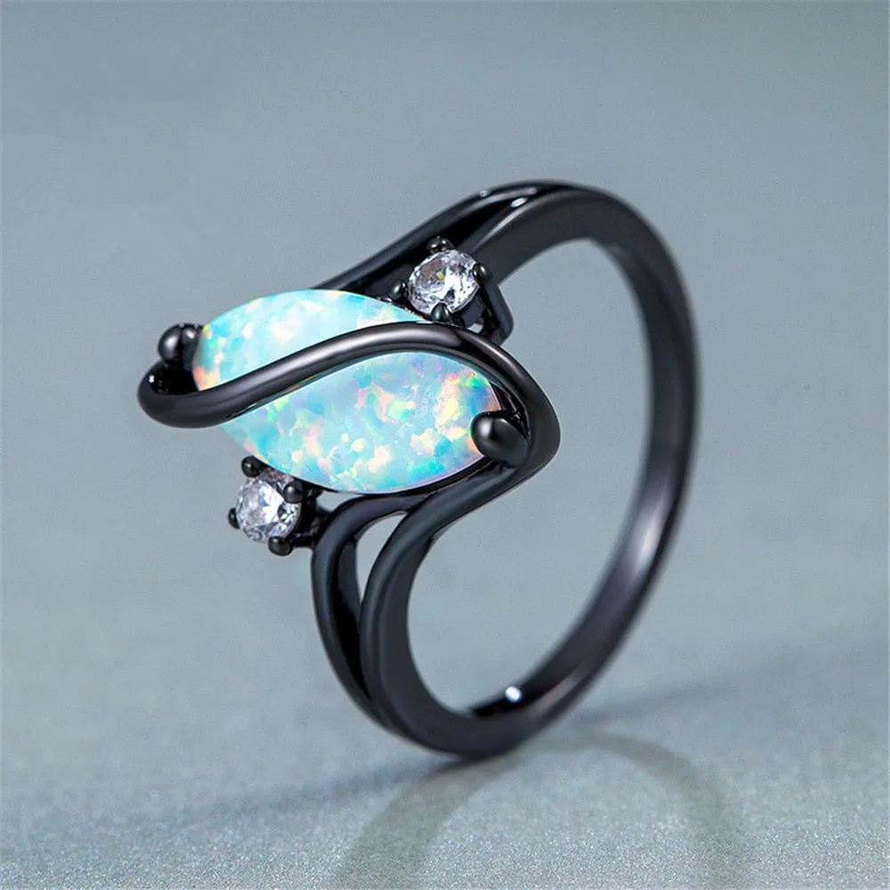 Black Gold Women Ring