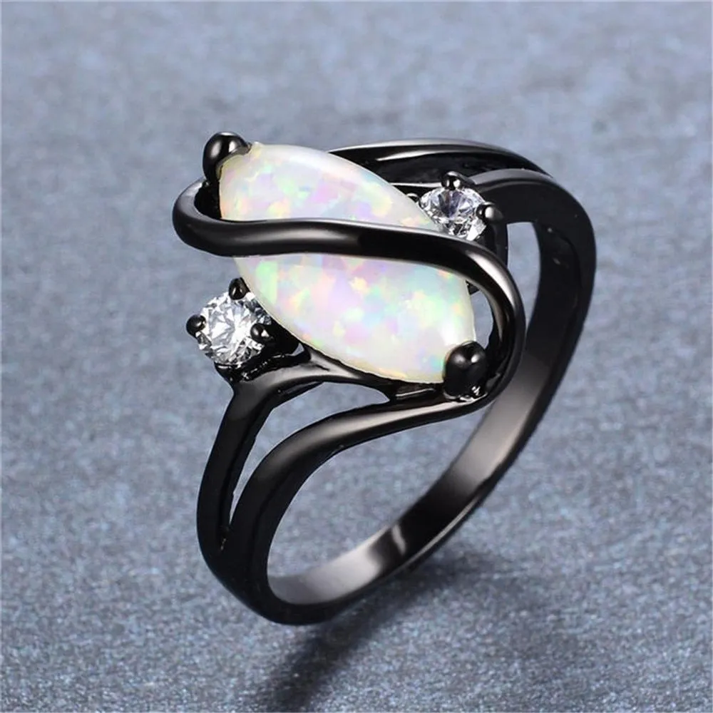 Black Gold Women Ring