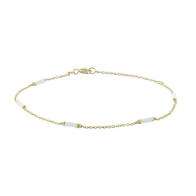 Blanc Bar Chain Bracelet