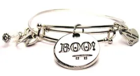 Boo With Face Expandable Bangle Bracelet Set