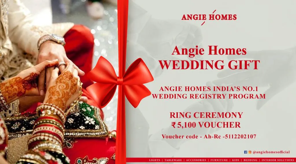 Book Online Mehendi Ceremony Gifts Voucher with AngieHomes