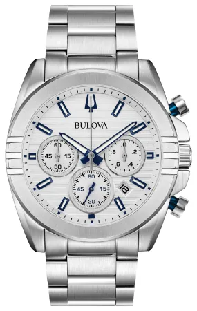 Bulova Men's Sport 42mm Quartz Watch Chronograph 96B307