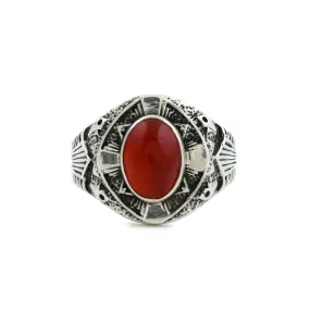 Carnelian "St. Augustine" Ring