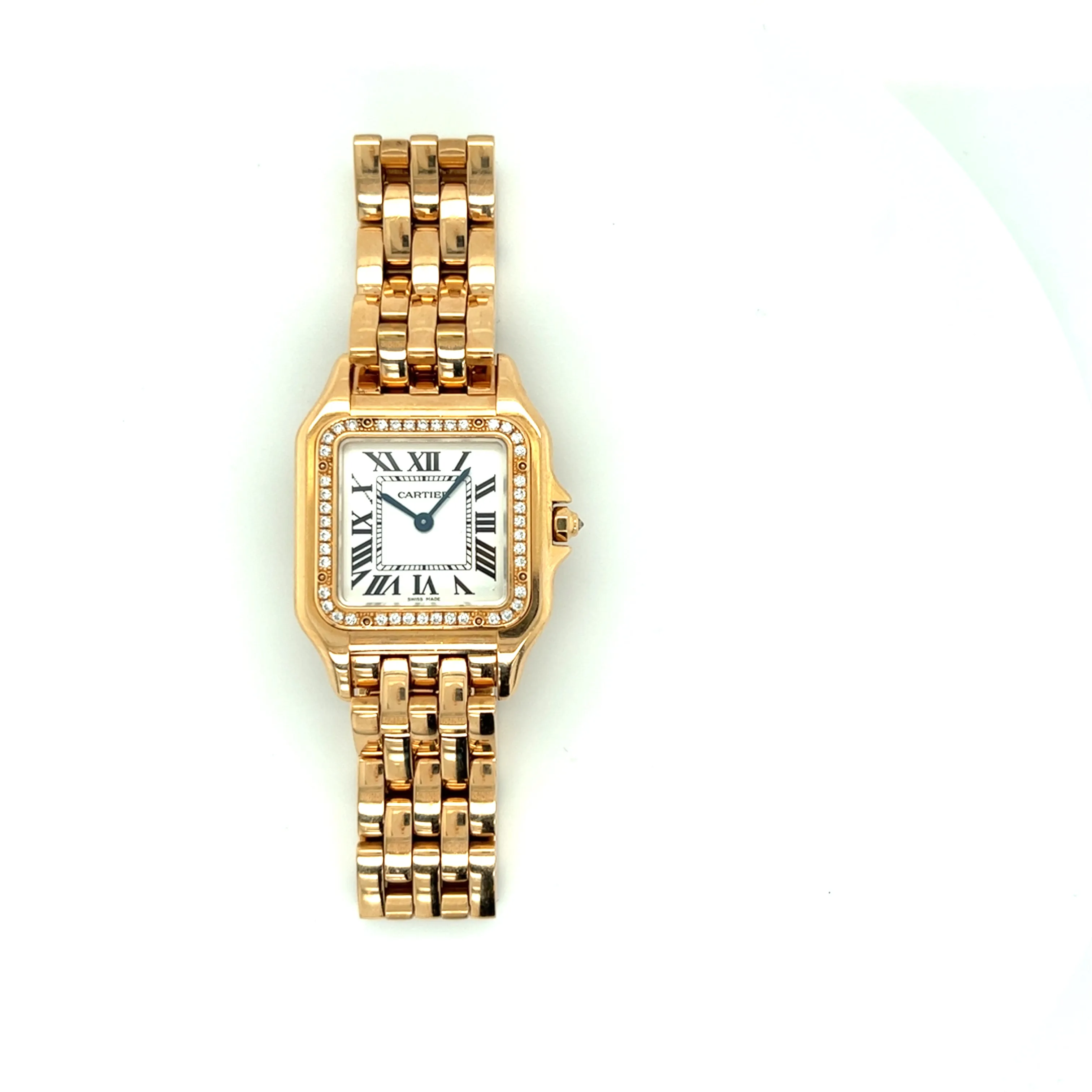 Cartier 18kt Rose Gold midsize Panthere Diamonds