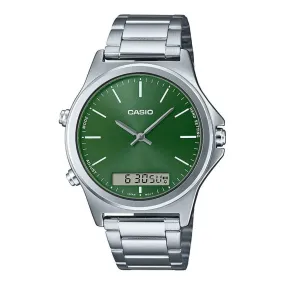 CASIO COLLECTION Mod. ANA-DIGIT ALARM Green