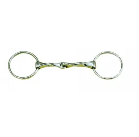 Cavalier Slow Twist Loose Ring Snaffle Bit