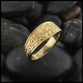 Ceol Mo Chridhe Ring in Gold