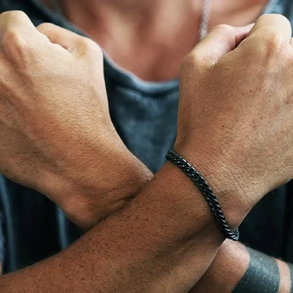 Chained Bracelet | Black