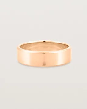 Chamfered Wedding Ring | 6mm