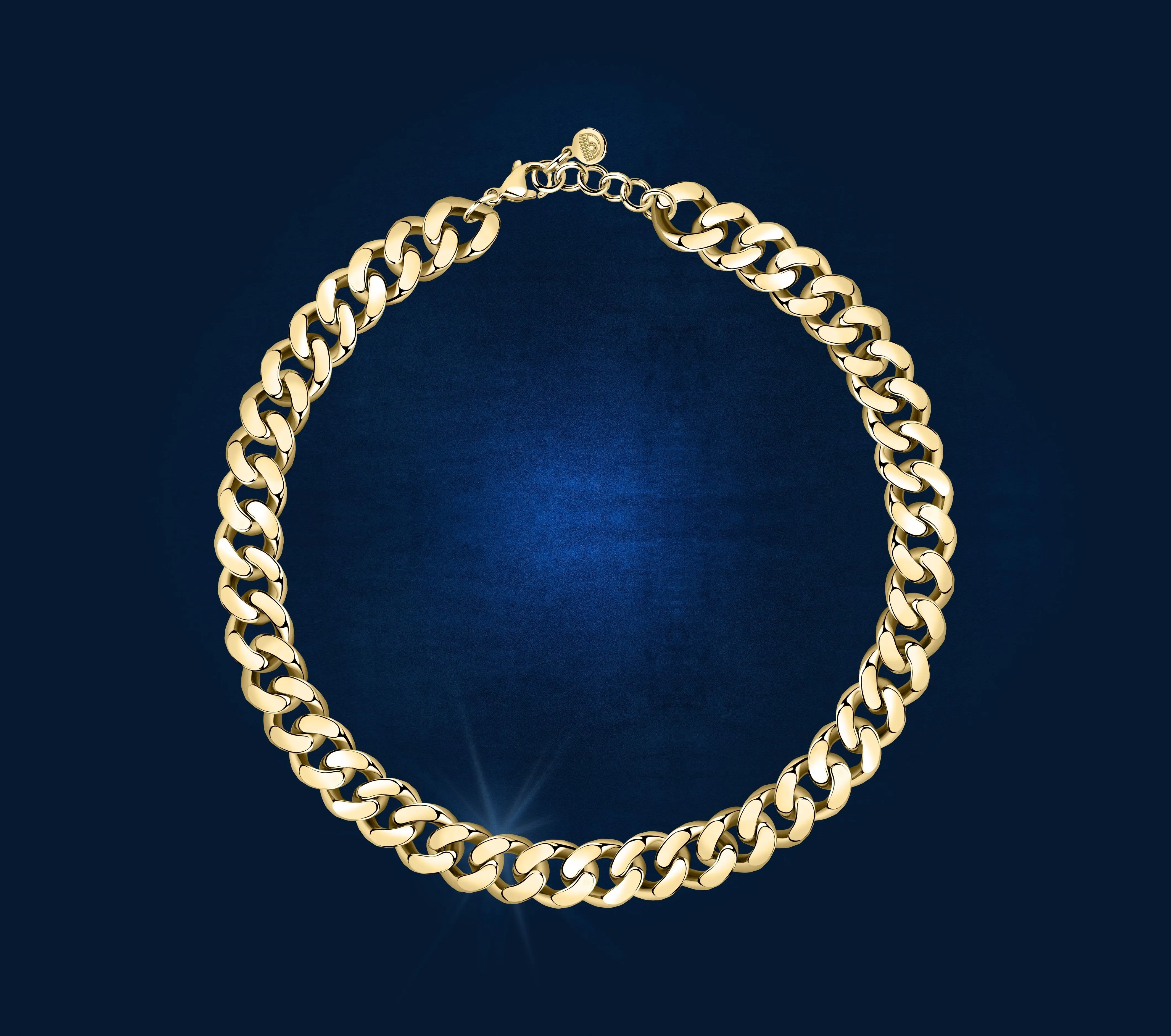 Chiara Ferragni Chain Collection Big Chain Gold Necklace