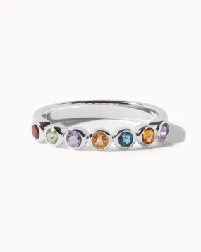 Chroma Seven Stone Ring