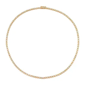 Classic Precious Stone Tennis Necklace