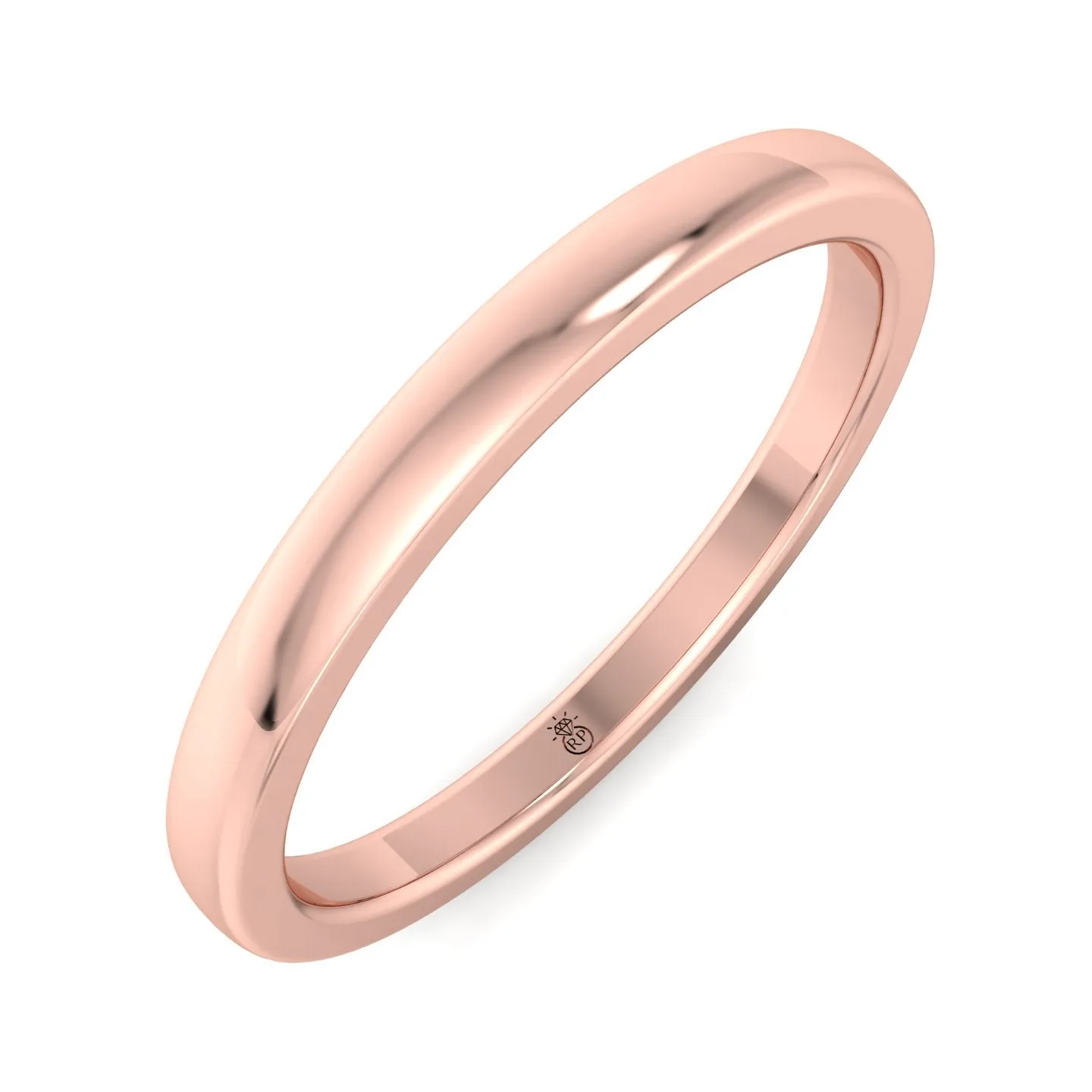 Cortland - 3mm Plain Wedding Band