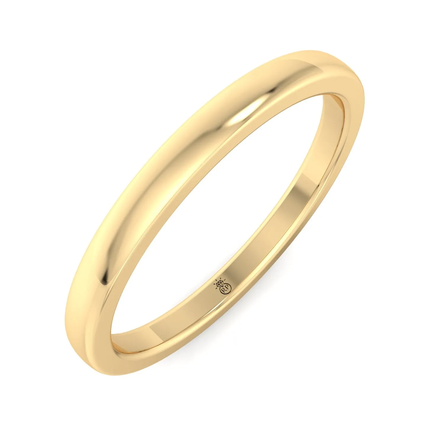 Cortland - 3mm Plain Wedding Band