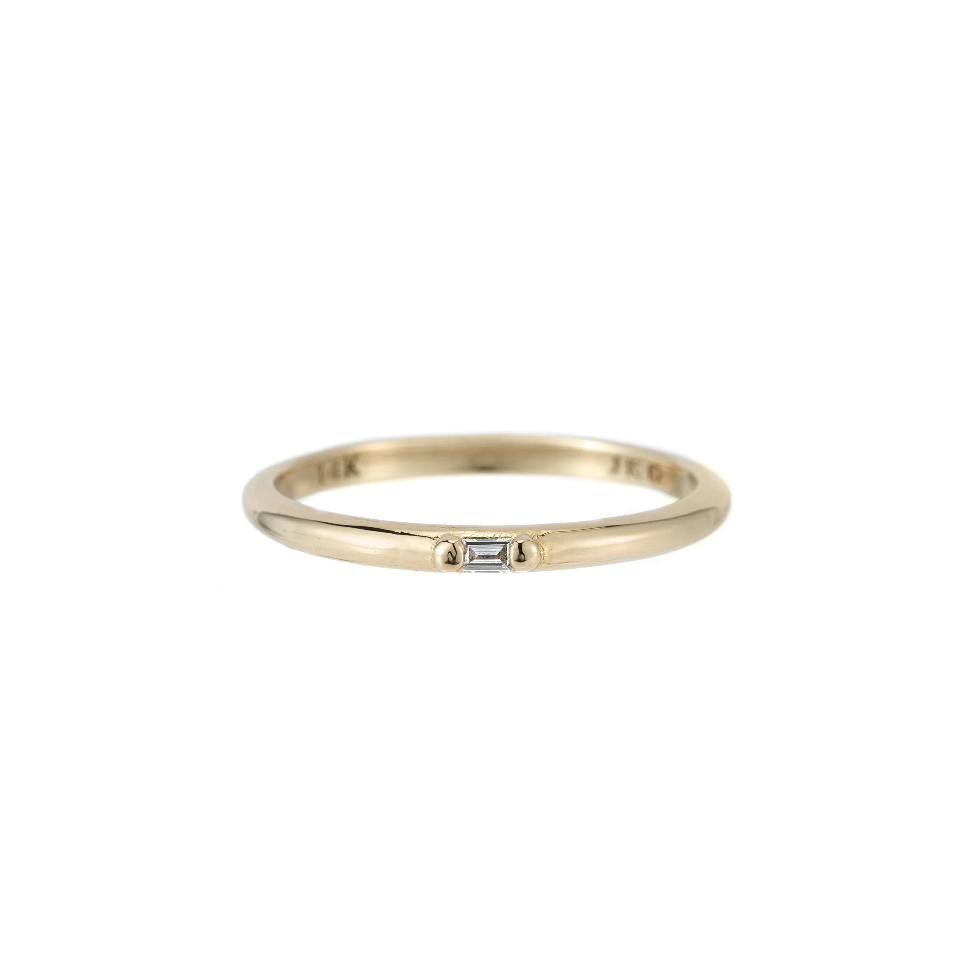 Diamond Baguette Accent Ring (ready to ship option)*