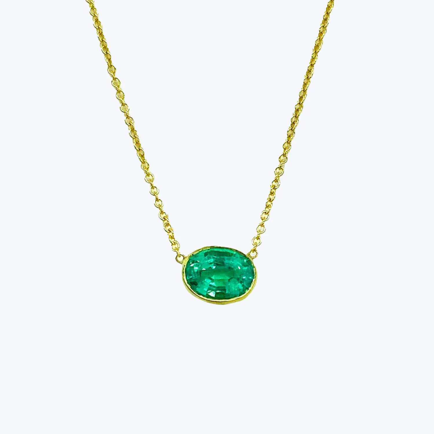 Divinity Emerald Necklace