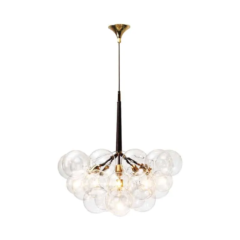 Doorana Modern Glass Balls Bubble Chandelier Lamp