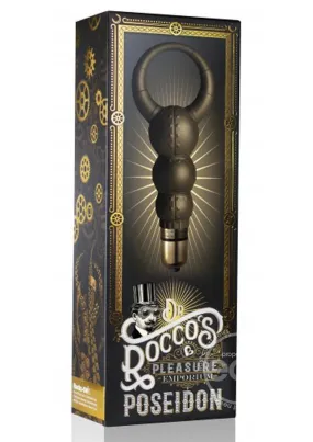 Dr. Rocco's Pleasure Emporium Poseidon Vibrating Cock Ring - Bronze