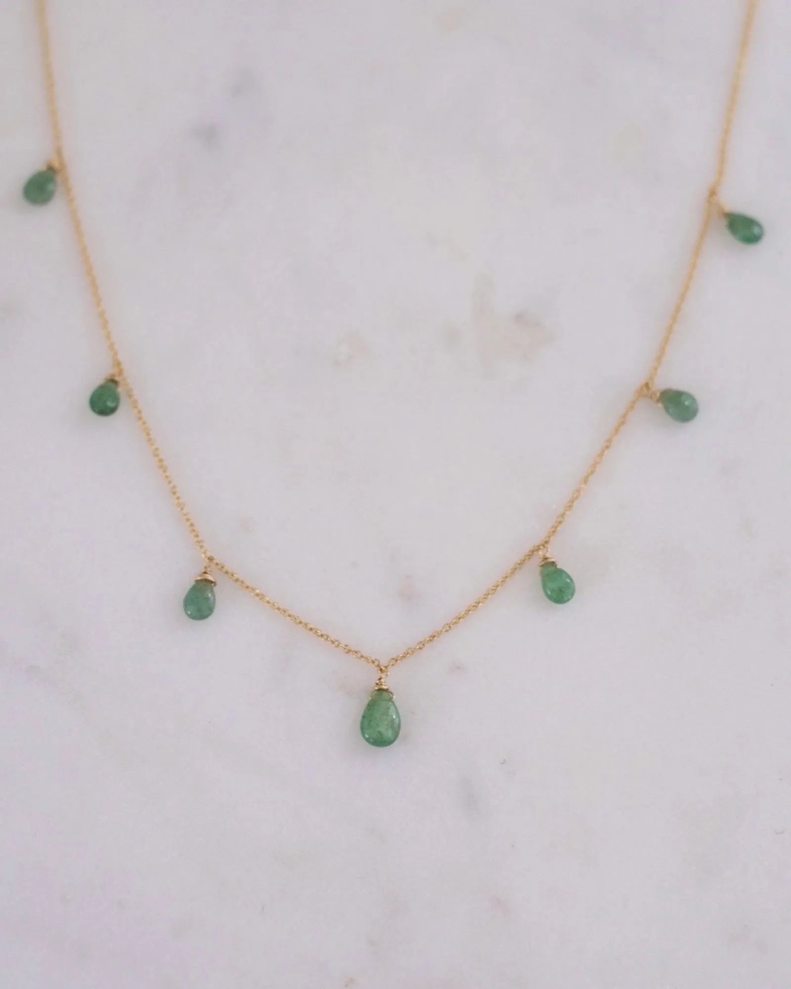 Emerald Princess Necklace