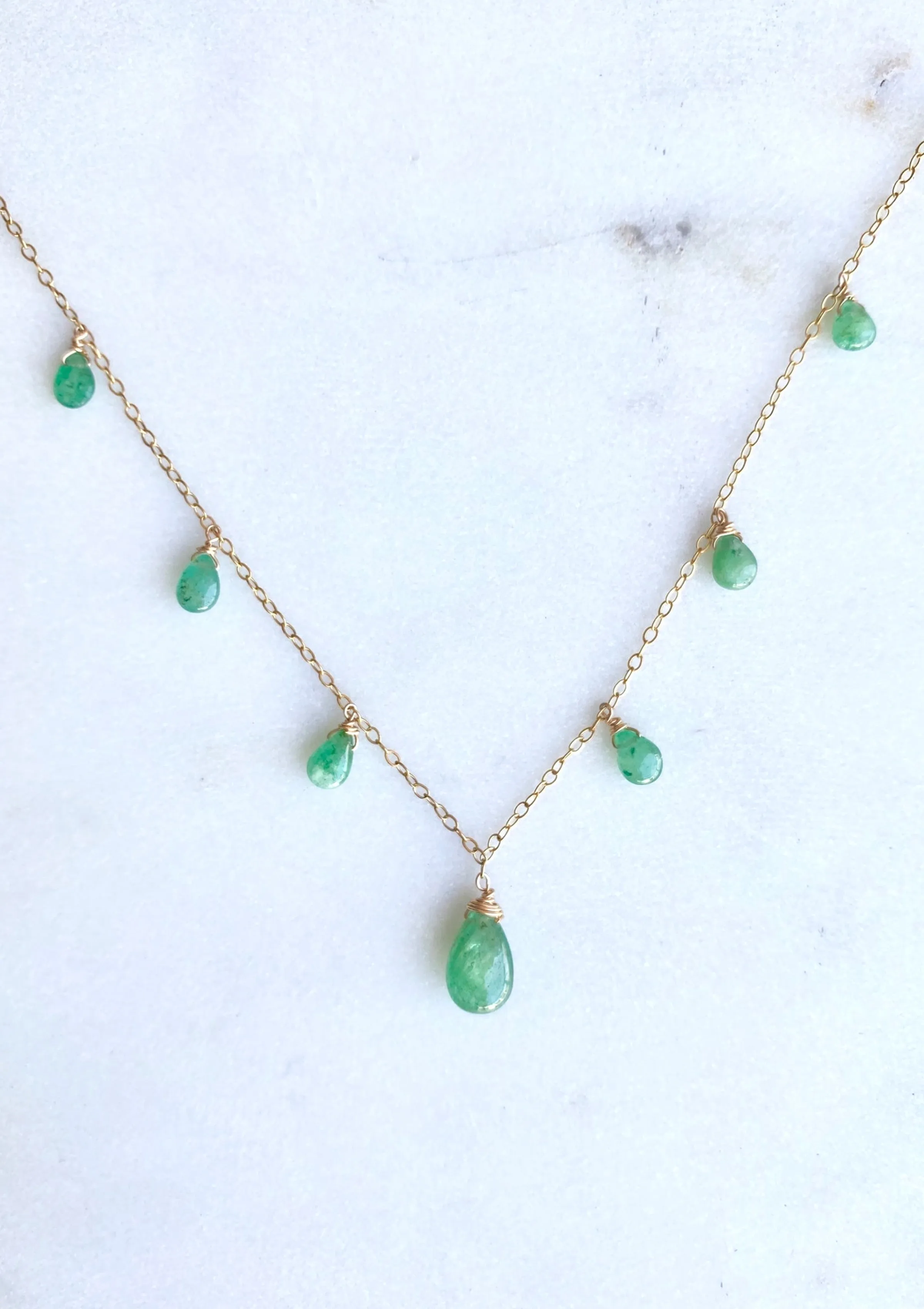 Emerald Princess Necklace