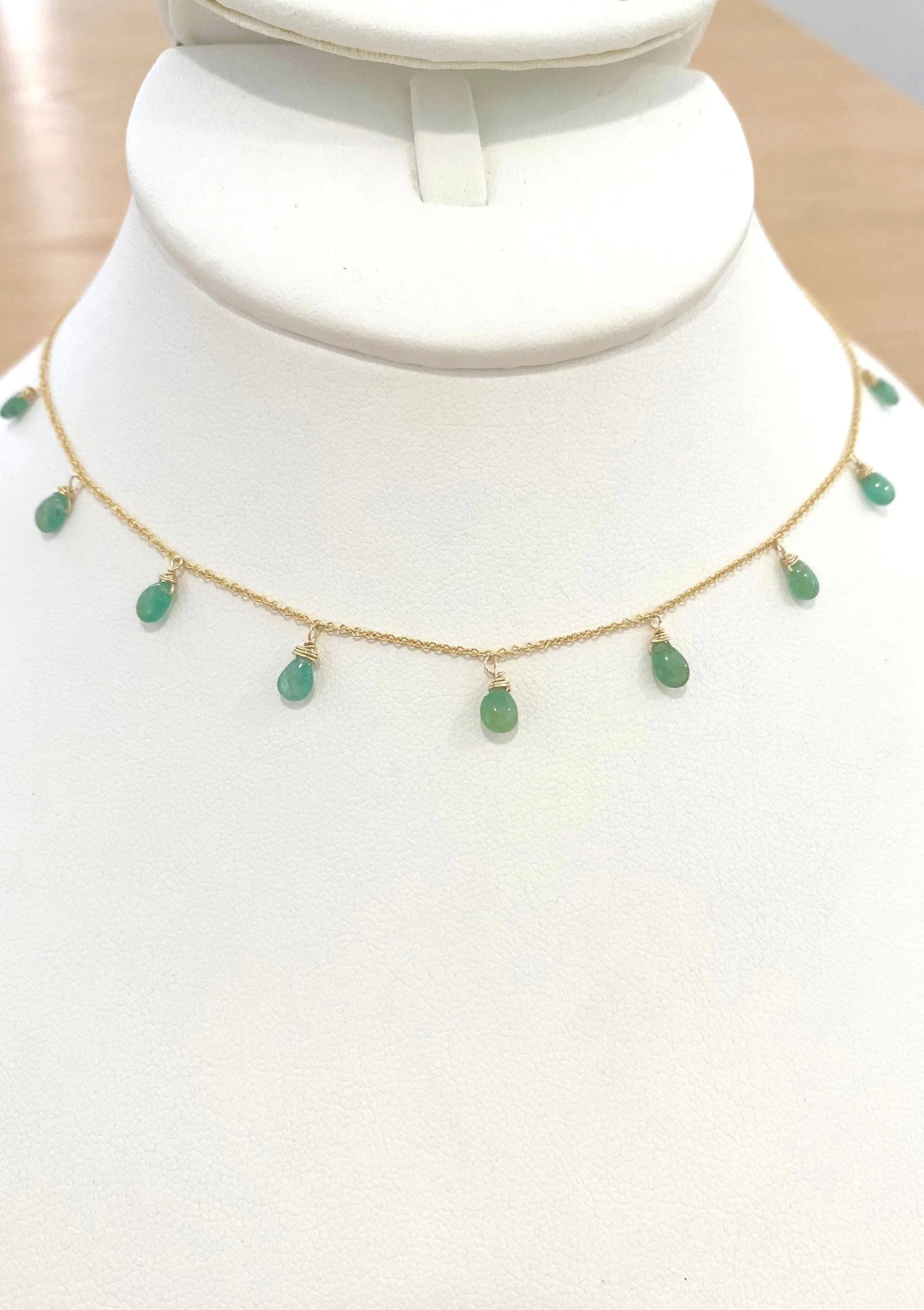 Emerald Princess Necklace