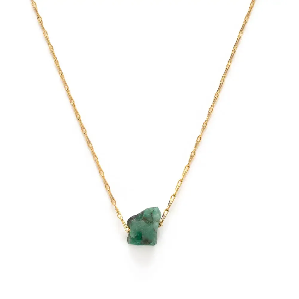 Emerald Stone Necklace