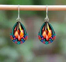 Firefly Jewelry Contessa Wide Drop Earrings-E340MC