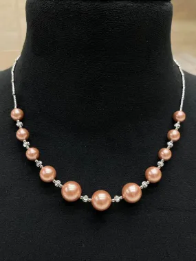 Fresh Water Pearls Short Necklace