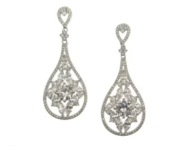 Guenevere Crystal Statement Earrings