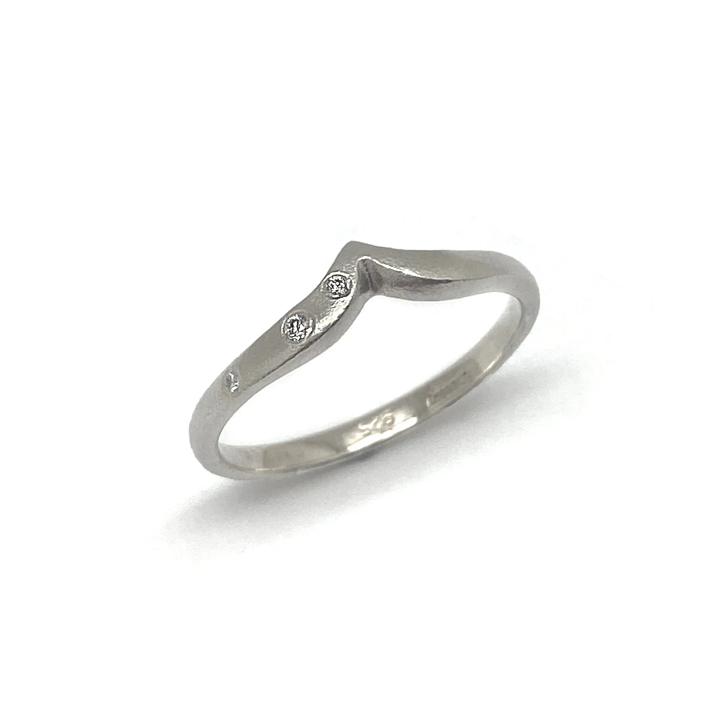 High Arc Diamond Ring