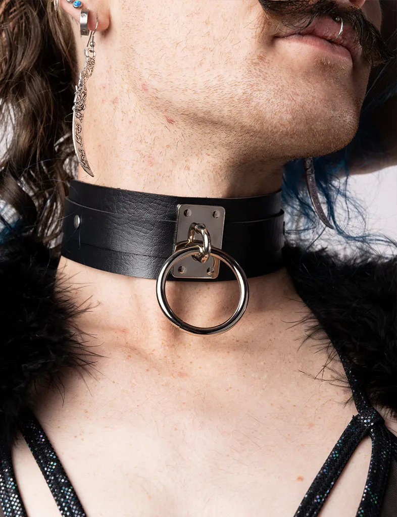 INTO THE UNKNOWN CHOKER - BLACK