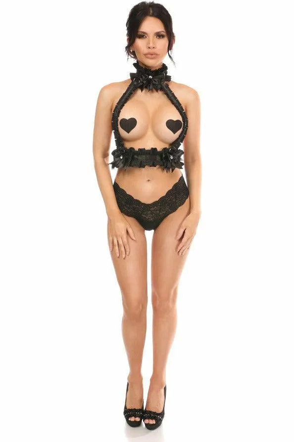 Kitten Collection Pinstripe Double Strap Body Harness