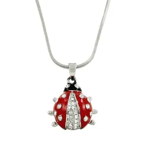 Ladybug Dolphin Pendant Necklace