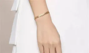 Leaf Chain Bracelet