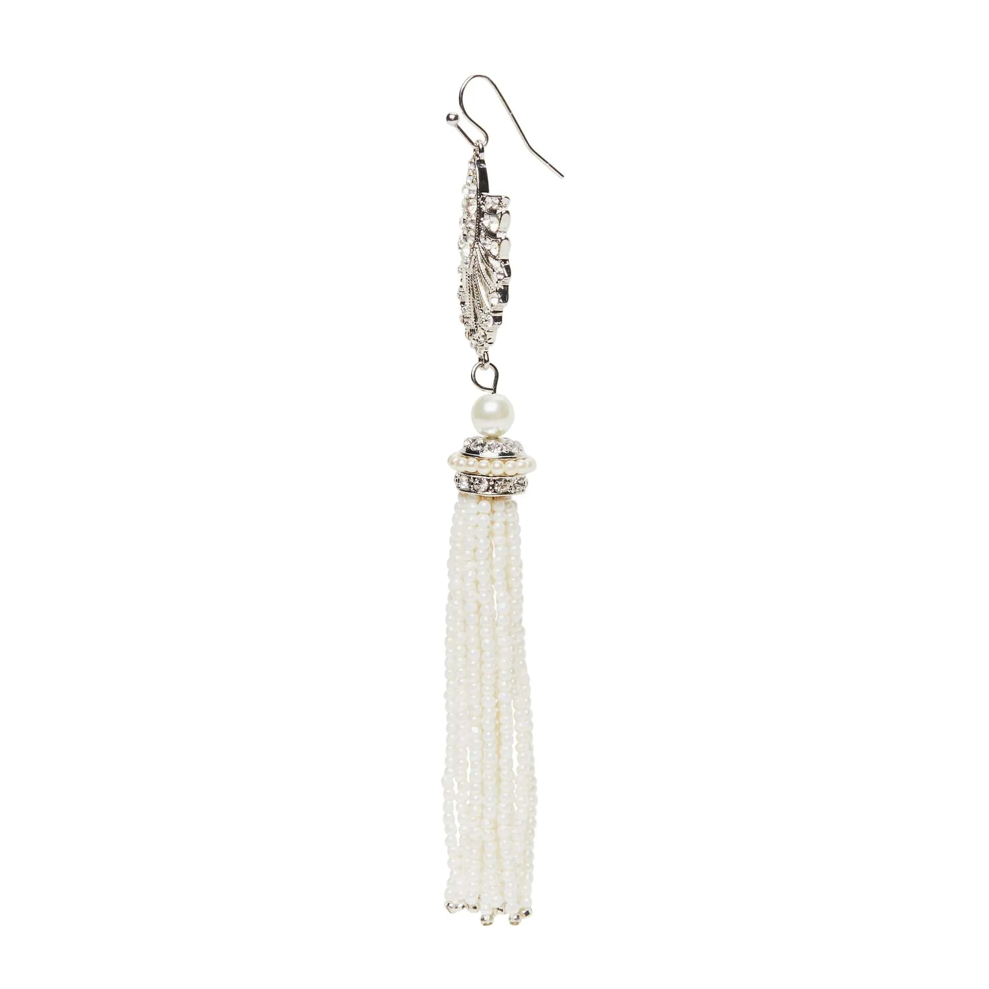 Long Tassel Earrings: Flapper Style 1920s Tassel Drop Earrings