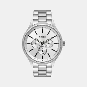 Men's Silver Chronograph Stainless Steel Watch TWEG18409