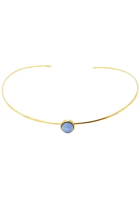 Mia Choker in Gold/Sky