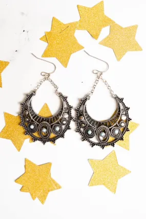 Multi Esmeralda Chandelier Earrings