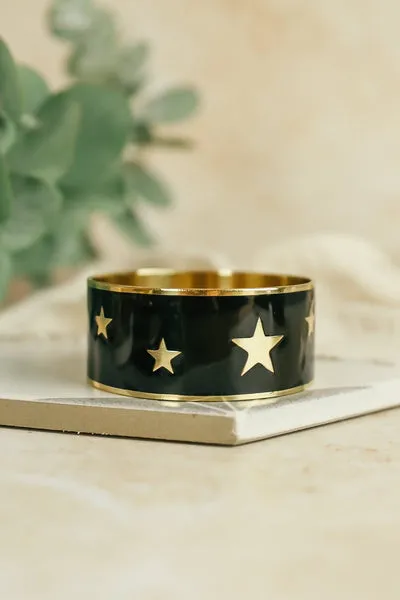 Multi Star Enamel Bangle