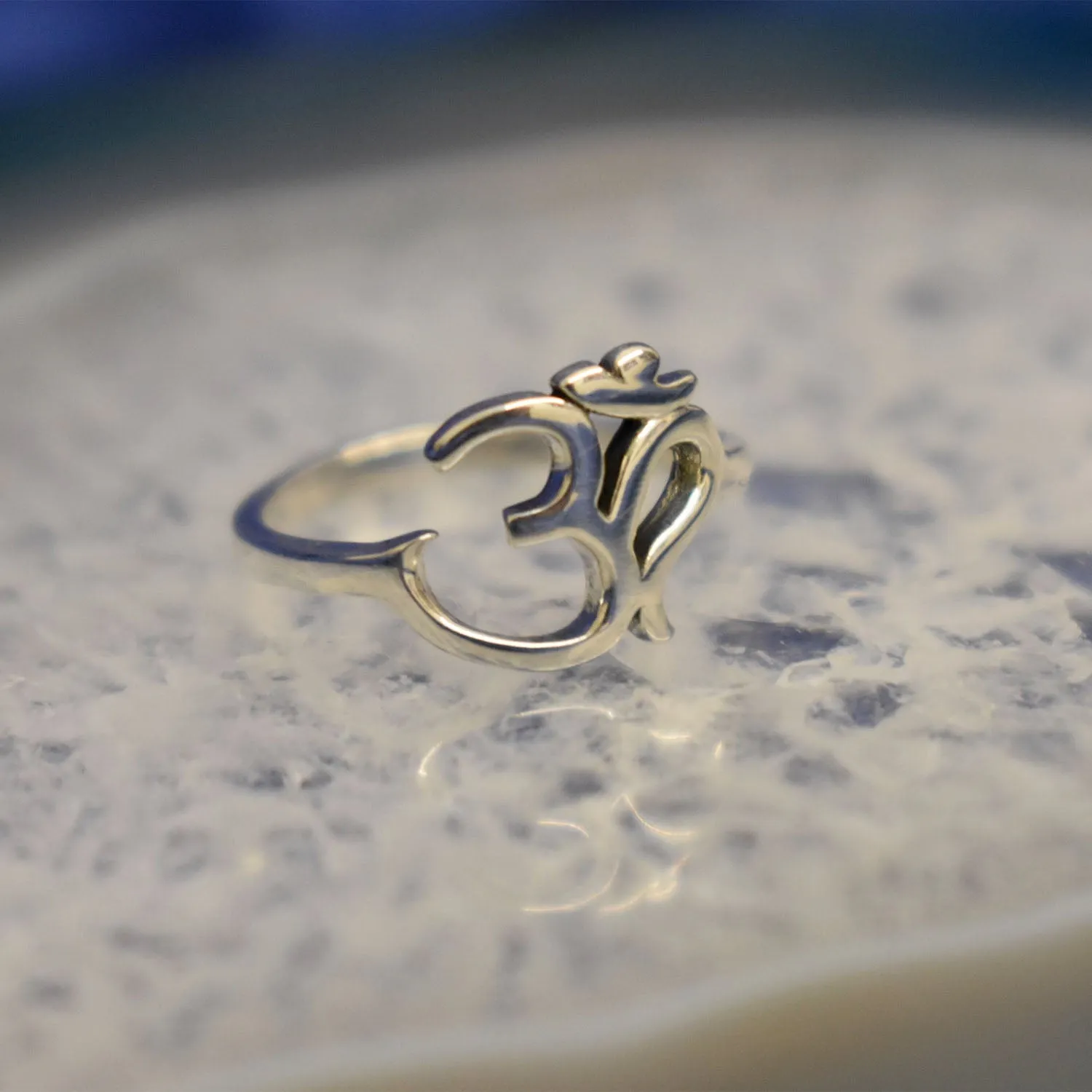 Om Ring (925) Sterling Silver