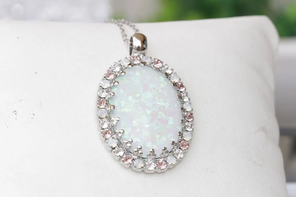 Opal necklace